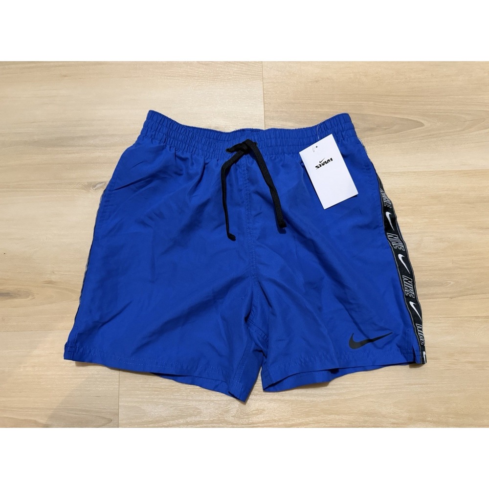 Nike Men's 5-Inch Swim Volley Shorts Trunks Swimwear Size Small Blue NWT
